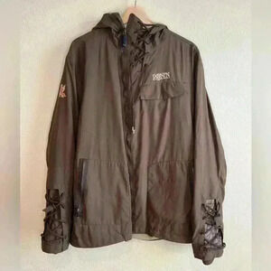 BURTON RONIN ROPER Men's Snow Jacket Brown S Rare‎ Y2K